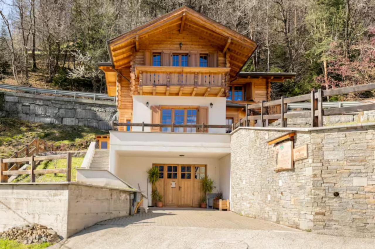B&B Chalet Il Picchio Varzo Kültér fotó