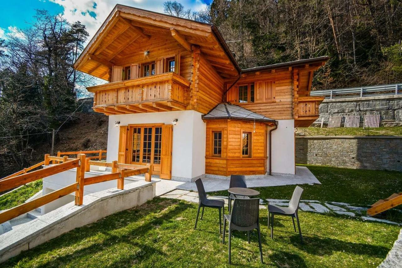 B&B Chalet Il Picchio Varzo Kültér fotó