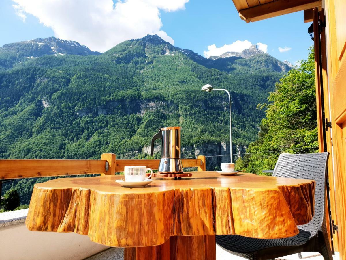 B&B Chalet Il Picchio Varzo Kültér fotó